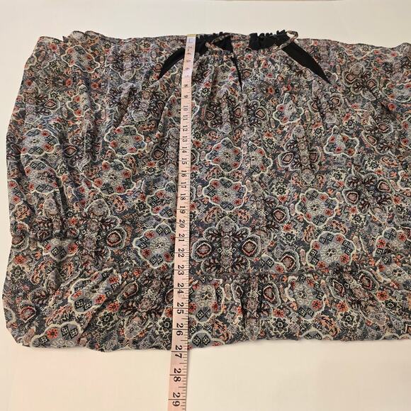 NWT Anthropologie Drew Naomi Tiered Halter Maxi Dress Floral Boho Chiffon Size L - Picture 6 of 8